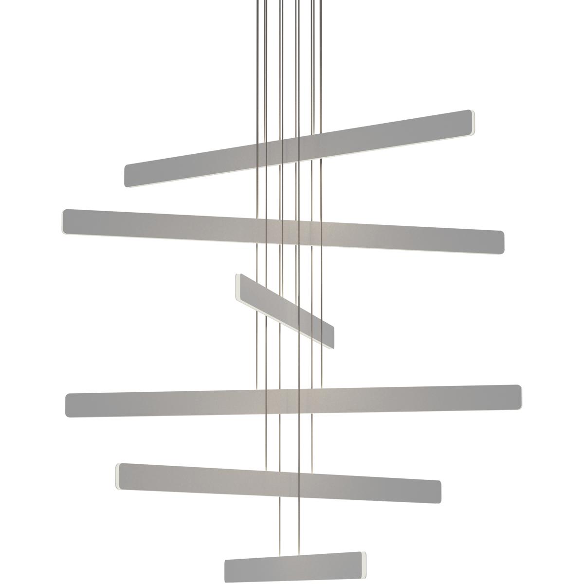 Koncept SUB-C6-SW-SIL Sub LED 48 inch Silver Pendant Ceiling Light